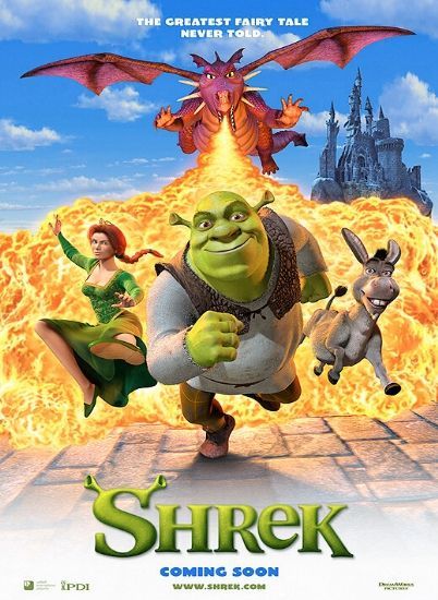 Шрек / Shrek, Шрек 2 / Shrek 2, Шрек 3 / Shrek 3 (2001,2004,2007) DVD9